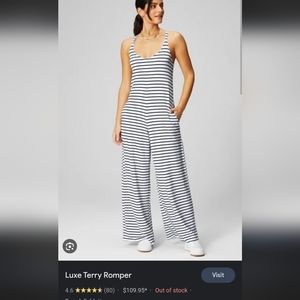 Fabletics Luxe Terry Romper